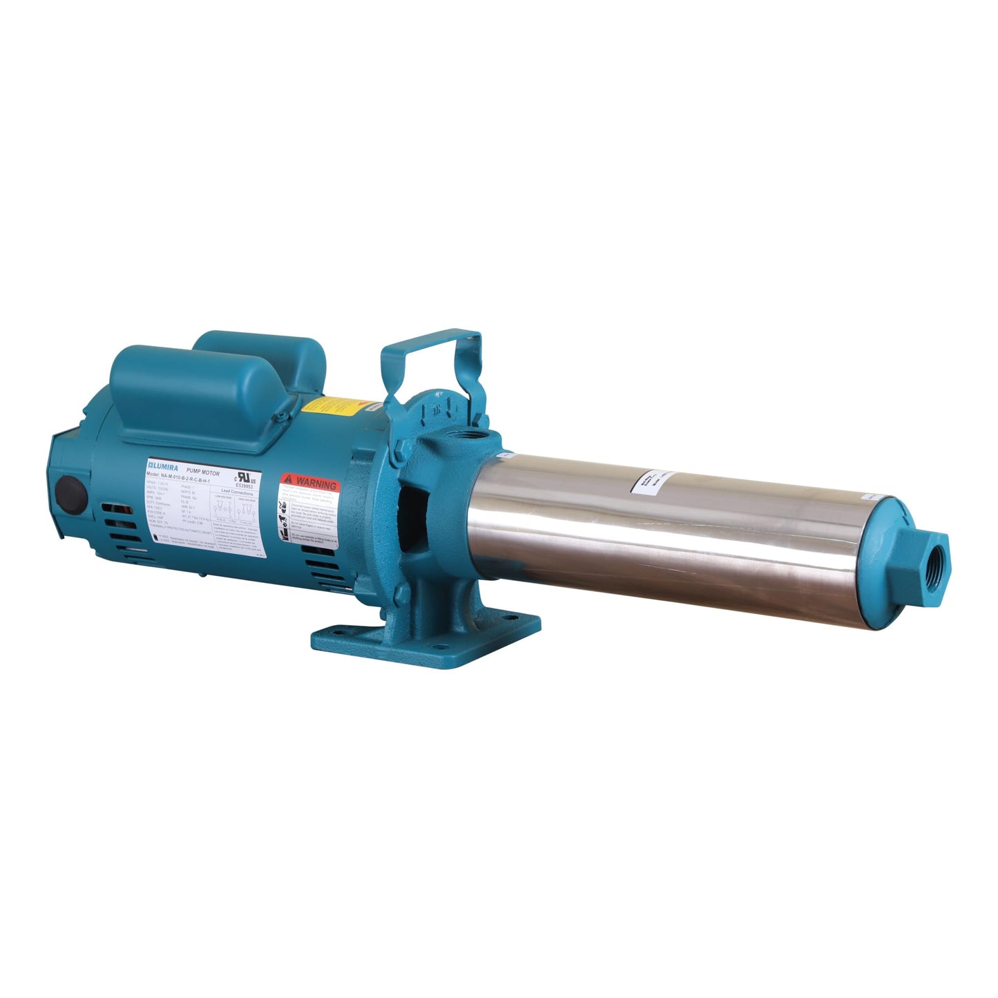 LUMIRA Multi stage booster pump - 07 GPM,16 STAGE, 1.0 hp, 115/230 Volts, 1 phase, 1" FNPT connections