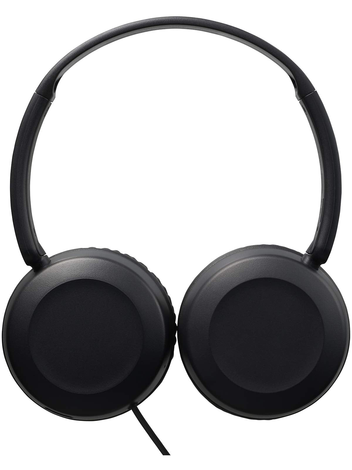 JVC Lightweight On Ear Headphones with Powerful Sound, Integrated Remote & Mic for Smartphones - HAS31MB (Black), Medium