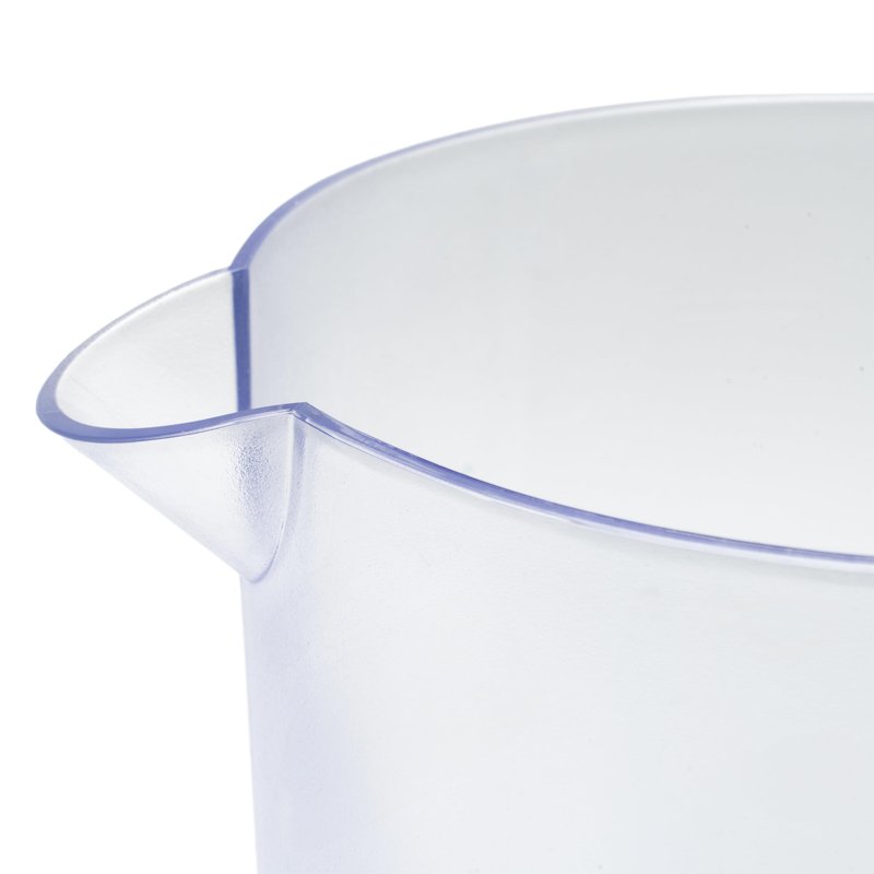 G.E.T. Heavy-Duty 1 Gallon Plastic Pitcher with Lid, Clear, BPA Free