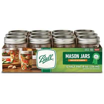 Ball, Jar Quilted, 12 Count