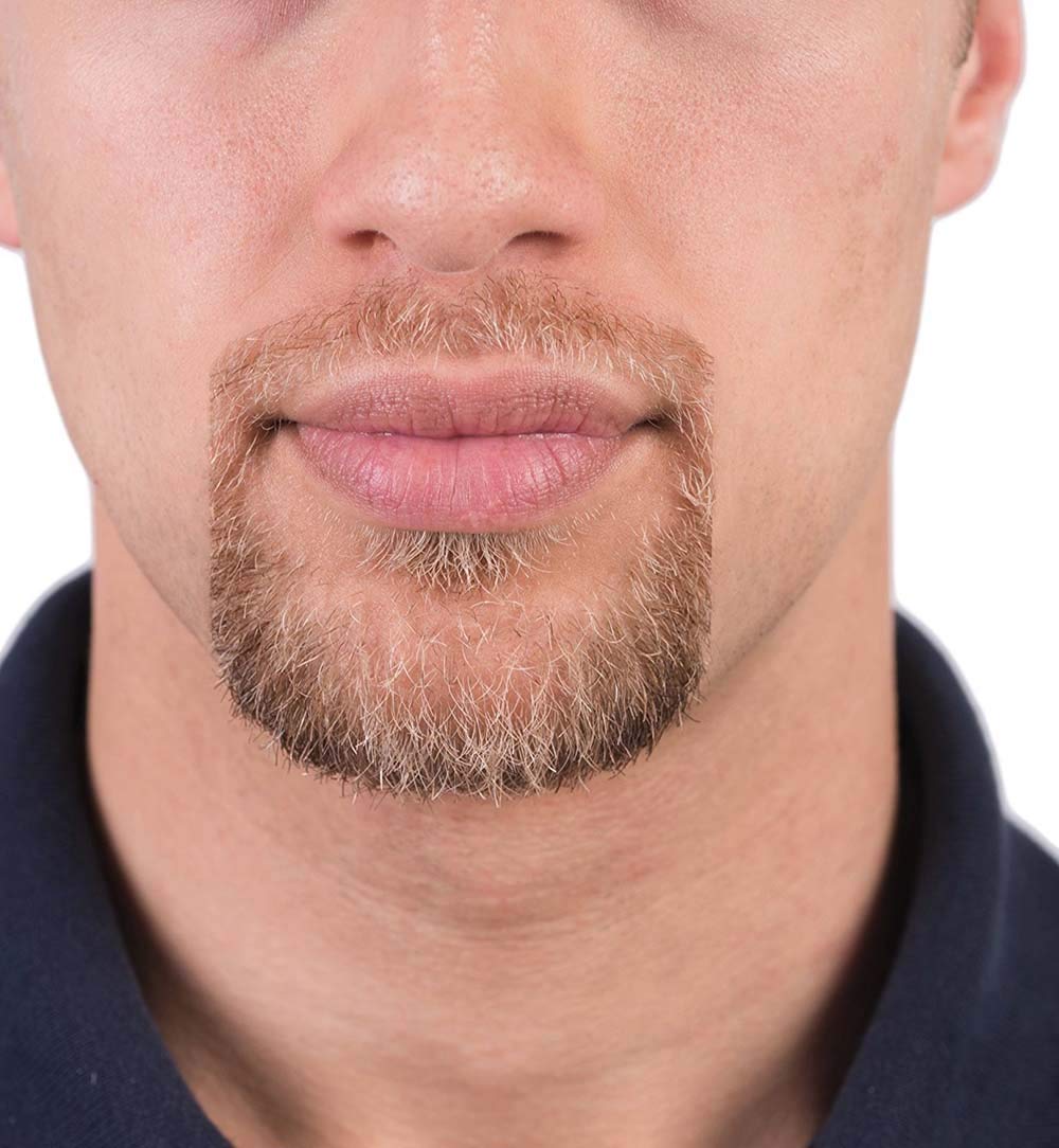 RIMOL Beard Shaper Goatee Mustache Grooming Tool Face Hair Styling Template for Man - Transparent - 5 PCS/Set (Transparent)