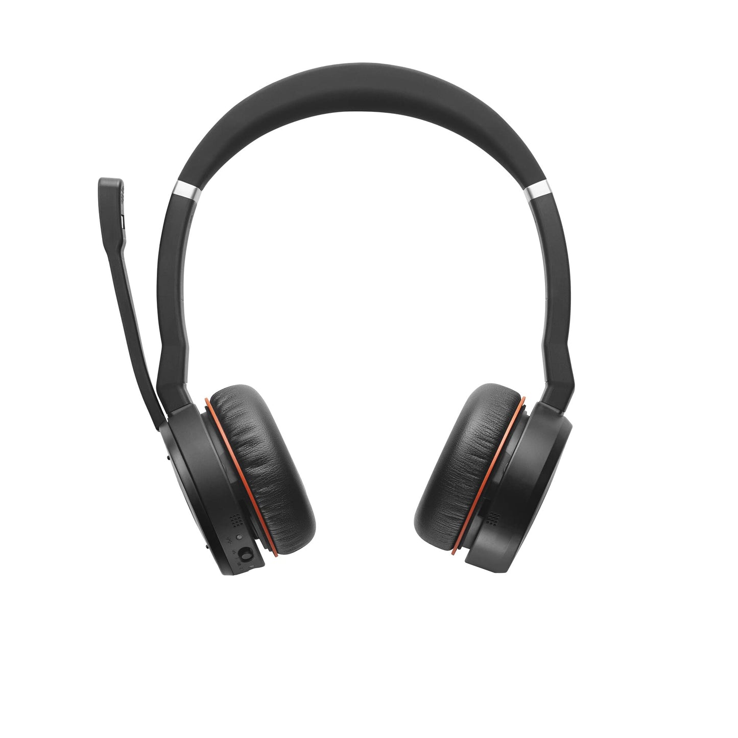 Jabra Evolve 75 MS Wireless Headset, Stereo – Includes Link 370 USB Adapter – Bluetooth Headset with World-Class Speakers, Active Noise-Cancelling Microphone, All Day Battery