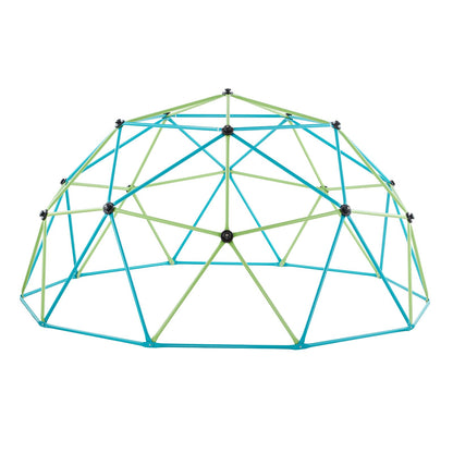 VEVOR Climbing Dome, 10FT Geometric Dome Climber with Saucer Swing, 1000LBS Loading Kid's Jungle Gym Playground, Easy-Assembly Outdoor Backyard Climbing Equipment for Boys Girls 3 to 10 Years Old