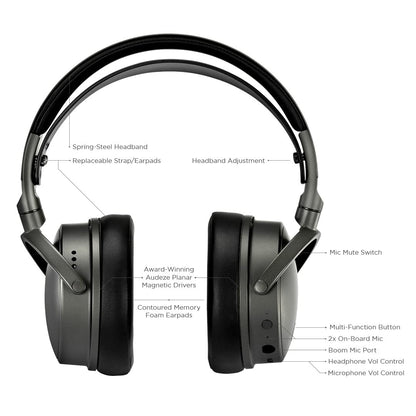 Audeze Maxwell Wireless Gaming Headset for PlayStation, Mac, PC, and Switch