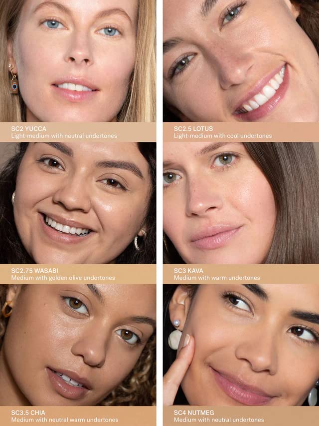 ILIA - True Skin Serum Concealer | Non-Comedogenic, Cruelty-Free, Vegan, Safe For Sensitive Skin, Reduces Appearance of Dark Circles + Blemishes (Arrowroot SC.5, 0.16 oz | 5 ml)