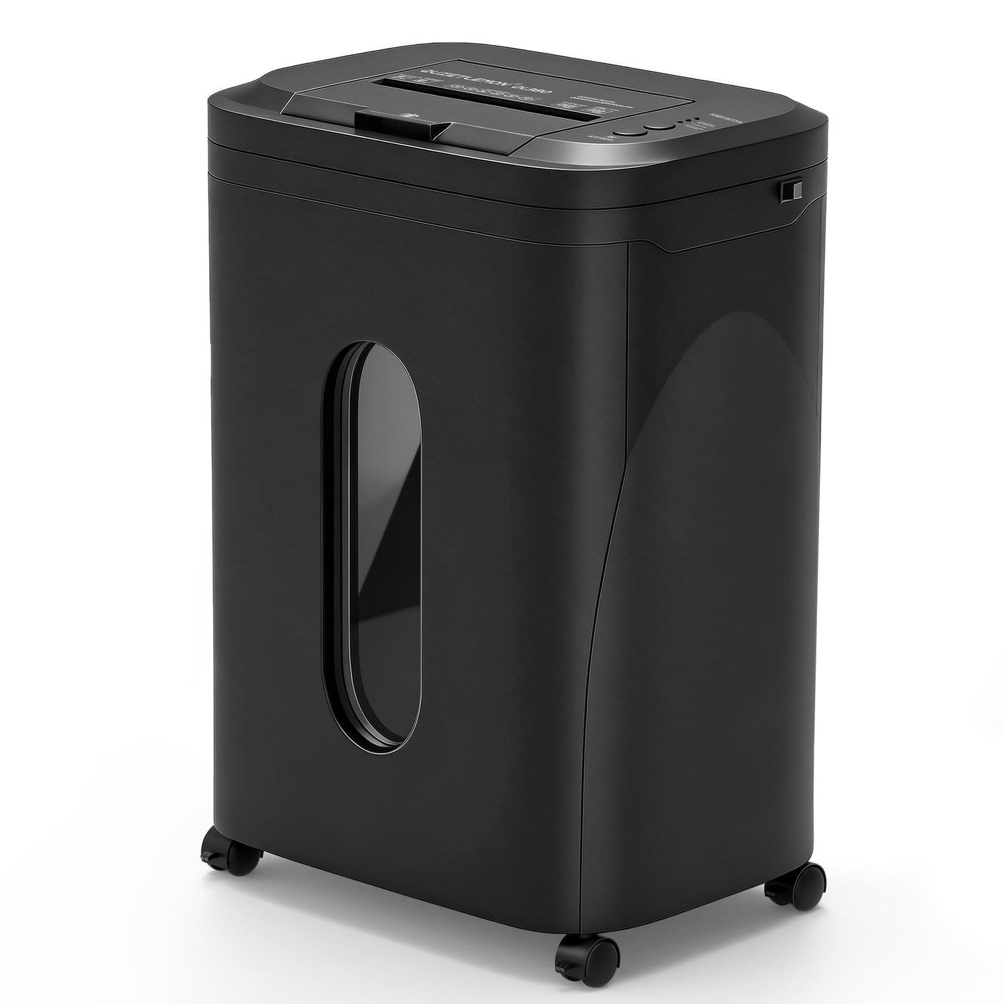 250-Sheet Paper Shredder Auto Feed, Commercial Shredders Heavy Duty, 60 Min Non-Stop, P-5 Ultra Security Shredder for Home Office, Micro Cut with Wheels, 8.72 Gal Bin, <60 dB(OL380)