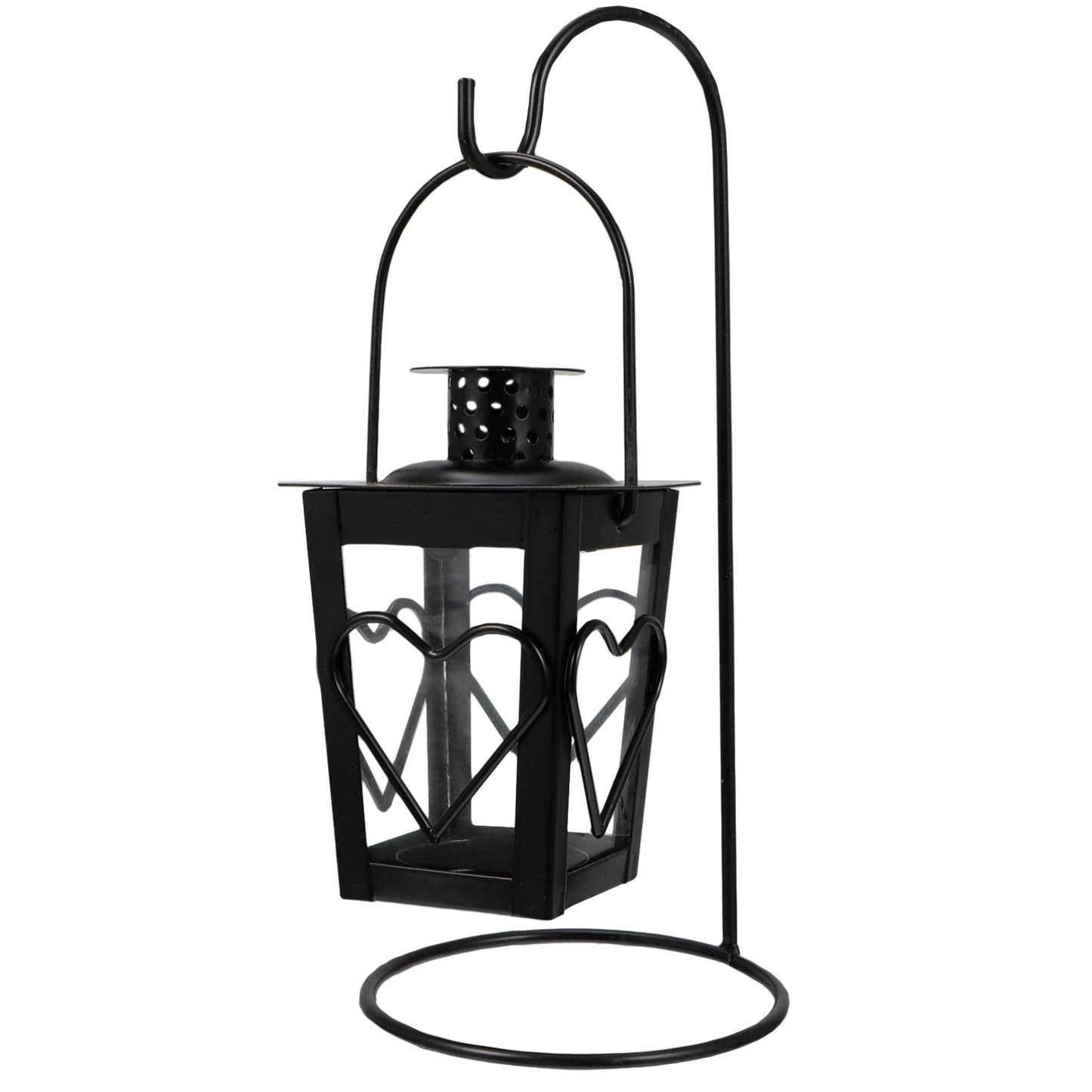 SOLUSTRE 1pc Iron Love Candle Holder Desktop Decor Candle Holders Iron Candle Holder Table Decoration Home Candleholder Decoration Floor Candelabra Glass Romantic Candlestick Lamp