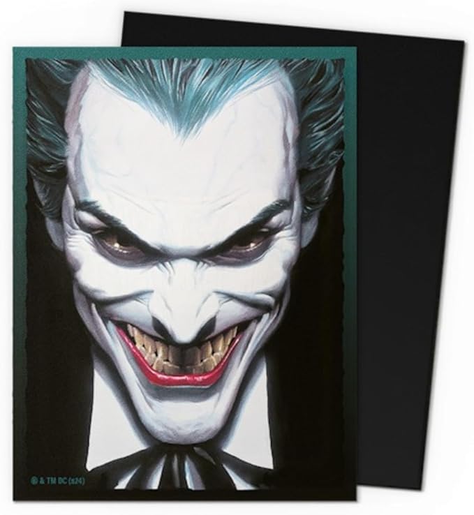 Dragon Shield Sleeves - Limited Edition Brushed Art: Joker No.6-100CT Matte Dual Art Card Sleeves - Compatible with Magic The Gathering Pokémon and Yugioh TCG &amp LCG - Top Loader