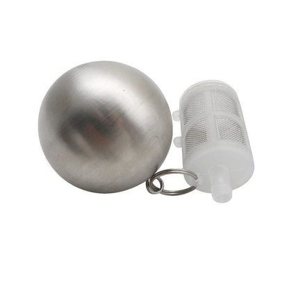 304 Stainless Home Brew Beer FermZilla Ball Floating Beer Keg Liquid Dip Tube with Floating Dip Tube Filter and 80CM Silicone Dip Tube