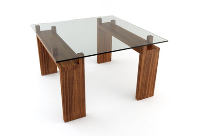 Clear Tempered Glass Table Top 14 Inch Square Flat Edge with 3/8 Inch Thickness for Dining, Coffee or Side Tables by Fab Glass and Mirror