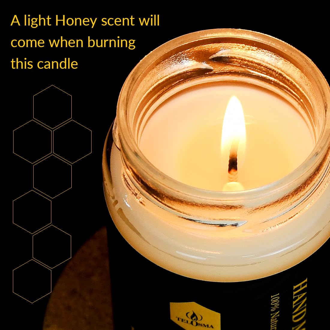 4 PCS Beeswax Jar Candles Emergency Candles Natural Beeswax Candles Unscented 1 Day Candle, Organic, Smokeless - Off White