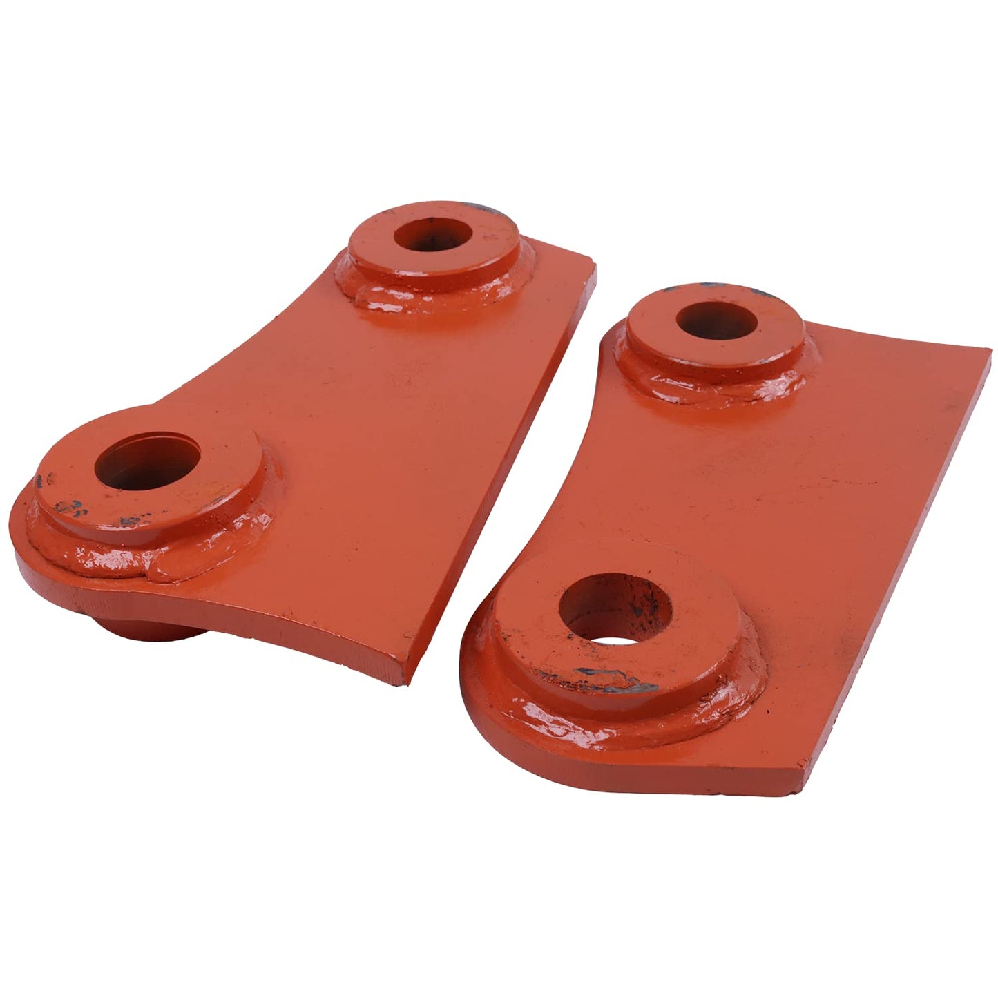 Holdia A Set of Bucket or Attachment Ears Compatible with Cat 305/306 Mini Excavator Bucket Attachment Ears Weld on 45mm 10-1/4" c-c