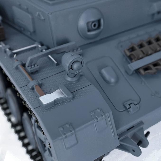 Heng Long US in Stock RC Tank 2.4G 1/16 7.0 Plastic German Panzer Iv F2 RTR Tank Model 3859 Infrared Combat 340 Rotating Turret Smoking Generator BB Pellets BB Shooting Airsoft