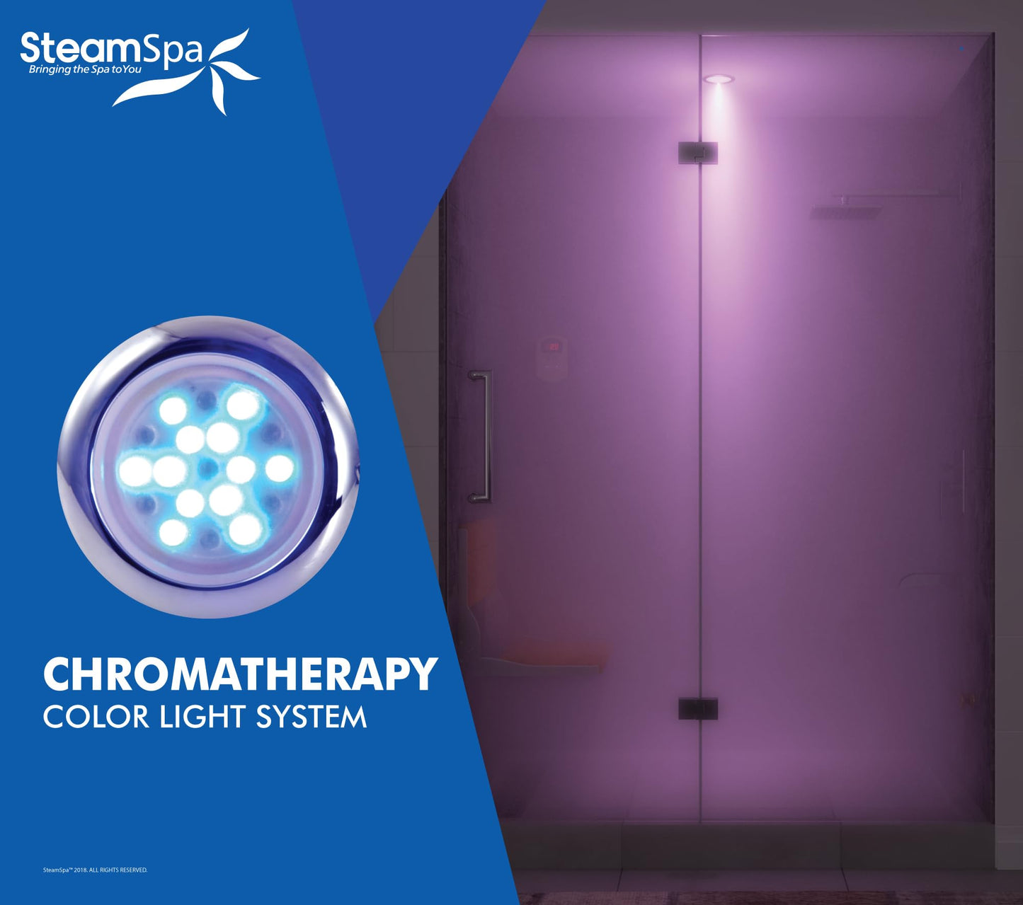 STEAMSPA 9kW Steam Sauna Generator Sentry Series 240V Steam Generator with Touch Screen, Steamhead, Built-in Steam Shower Auto Drain, ACU Quickstart Steam Bath Generator