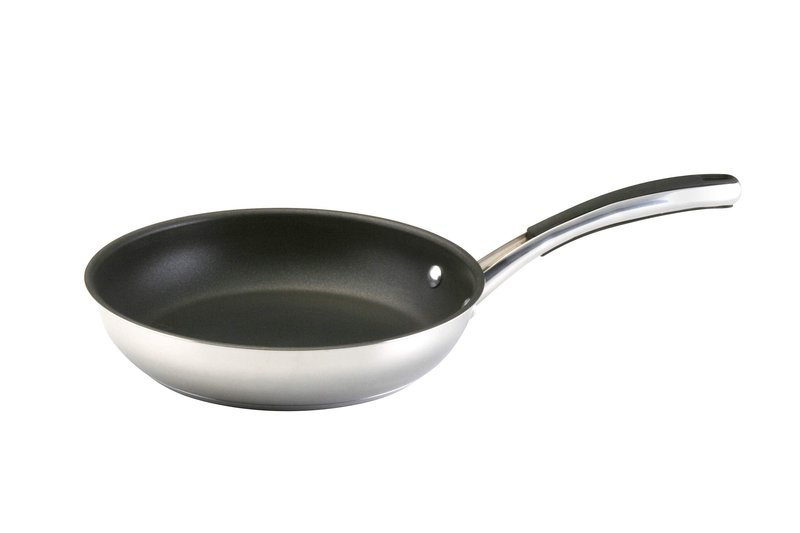 Farberware Millennium Stainless Steel Nonstick Frying Pan / Fry Pan / Skillet - 10 Inch, Silver