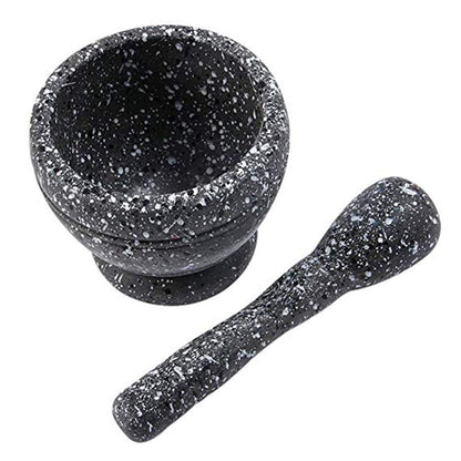 Leoyee Garlic Press, Mortar and Pestle, Easy to Clean Mini Garlic Grinding Tool Kitchen Tool Food, Squeezer Garlic Press