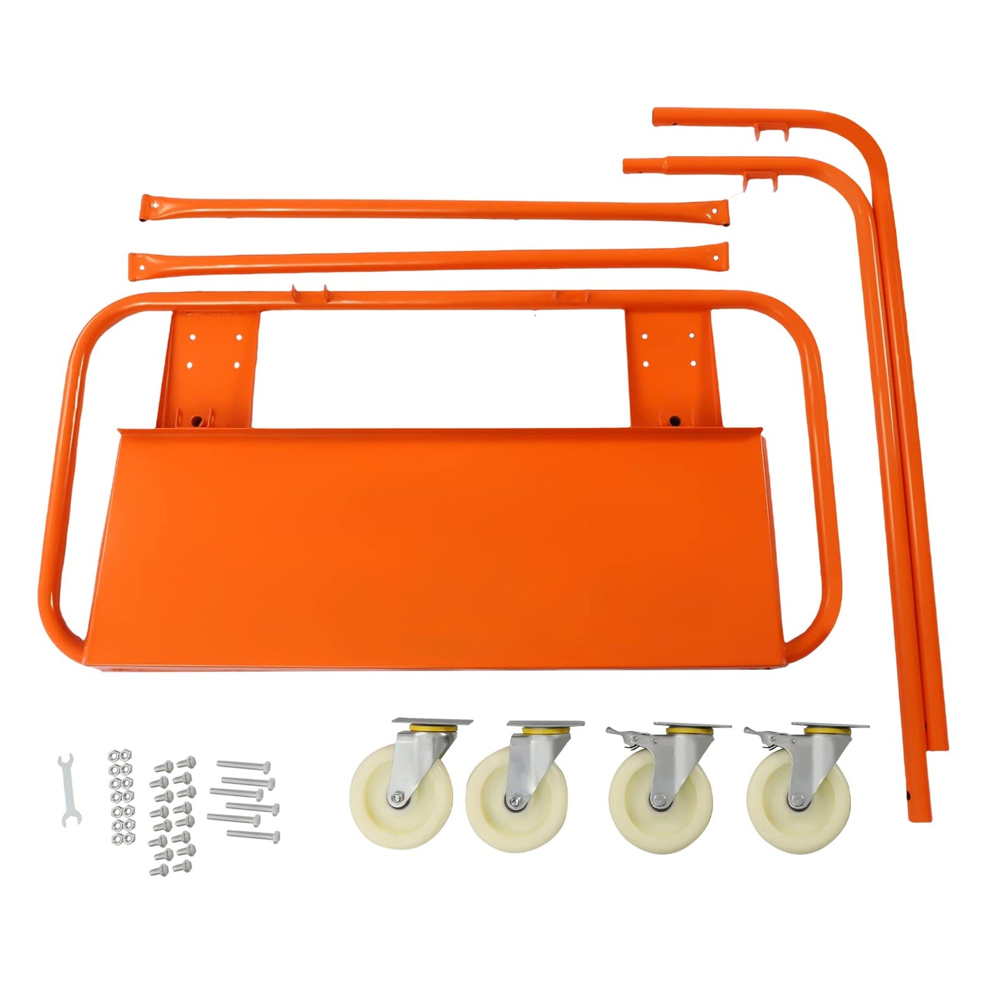 TFCFL Drywall Cart Dolly 3000Lbs Weight Capacity Heavy Duty Drywall Sheet Cart & Panel Dolly with 4 Swivel Wheels, Panel Dolly Handling Plywood Sheetrock Glass and Windows Service Cart