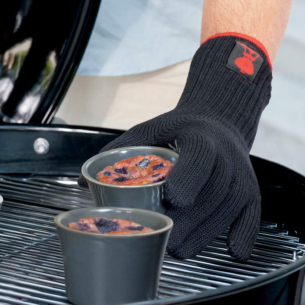 Weber Premium Gloves, L/XL, x Large, Large/X-Large (Pack of 1), Black