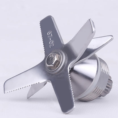 CRANDDI Spare Blade for YL-010, 011, Compatible with Vitamix Blender 5200, 6 leafs Stainless Steel Replacement Blade Set (010 Blade)