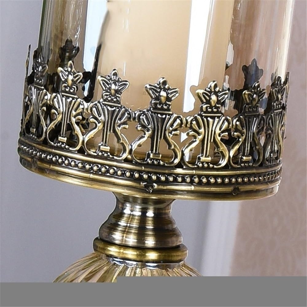 Candlestick Holders Luxury Table Decoration Metal Candle Holder for Home Wedding Event and Party Festival Candle Holders(Small)