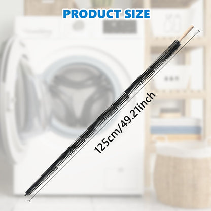 Rejarr Full-Bristle Dryer Vent Cleaner Brush, Dryer Lint Brush and Lint Removal Tool for Trap and Duct, 49.21 Inches Flexible for Deep Cleaning to Remove Pet Hair & Lint and Improve Efficiency