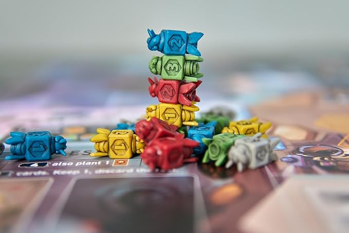 Stonemaier Games: Apiary (Base Game) by Connie Vogelmann | A Strategy Board Game About Hyper Intelligent Bees in Space | Build Your Hive Explore Outer Space Grow Your Colony | 1-5 Players 90 Mins