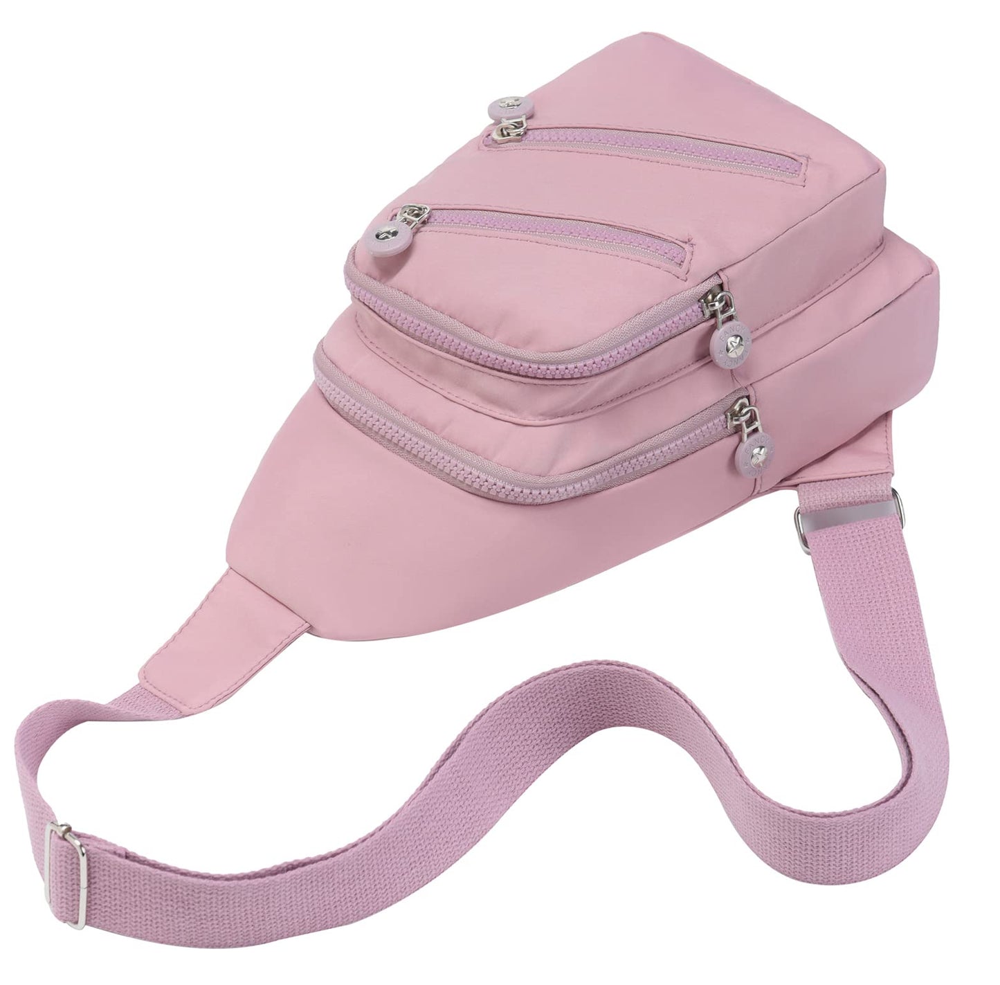 Cross Body Bag Sling Backpack Fanny Pack Small Crossbody Bags for Women Trendy - Black