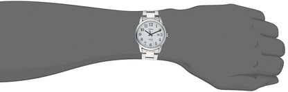 Timex Men's Easy Reader 38mm Watch – Silver-Tone Case White Dial with Silver-Tone Stainless Steel Bracelet