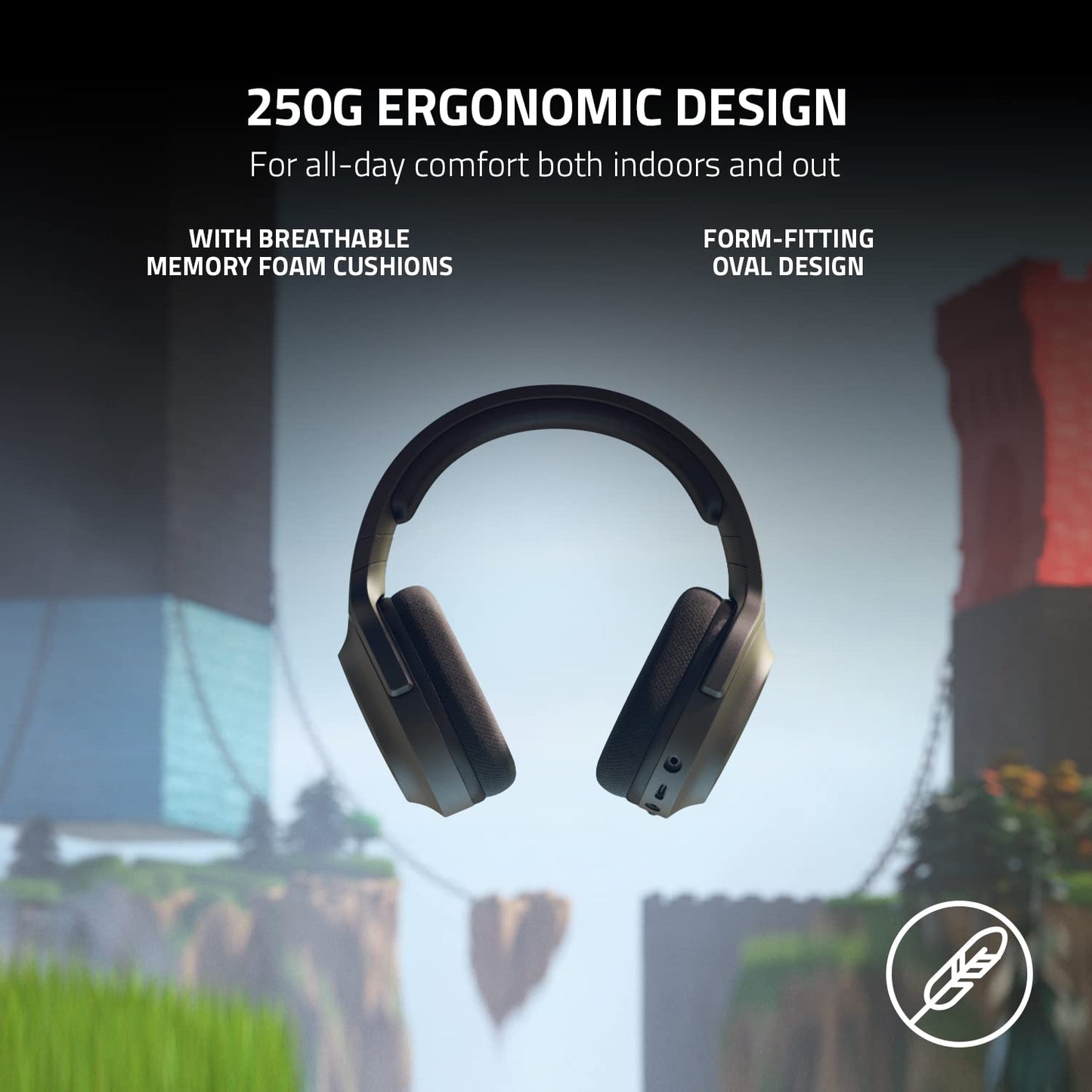 Razer Barracuda X - Wireless Multi-Platform Gaming and Mobile Headset (SmartSwitch Dual Wireless, Ergonomic Design, Triforce 40 mm, Cardioid Mic, On-Headset Controls, 50h Battery USB-C) Black