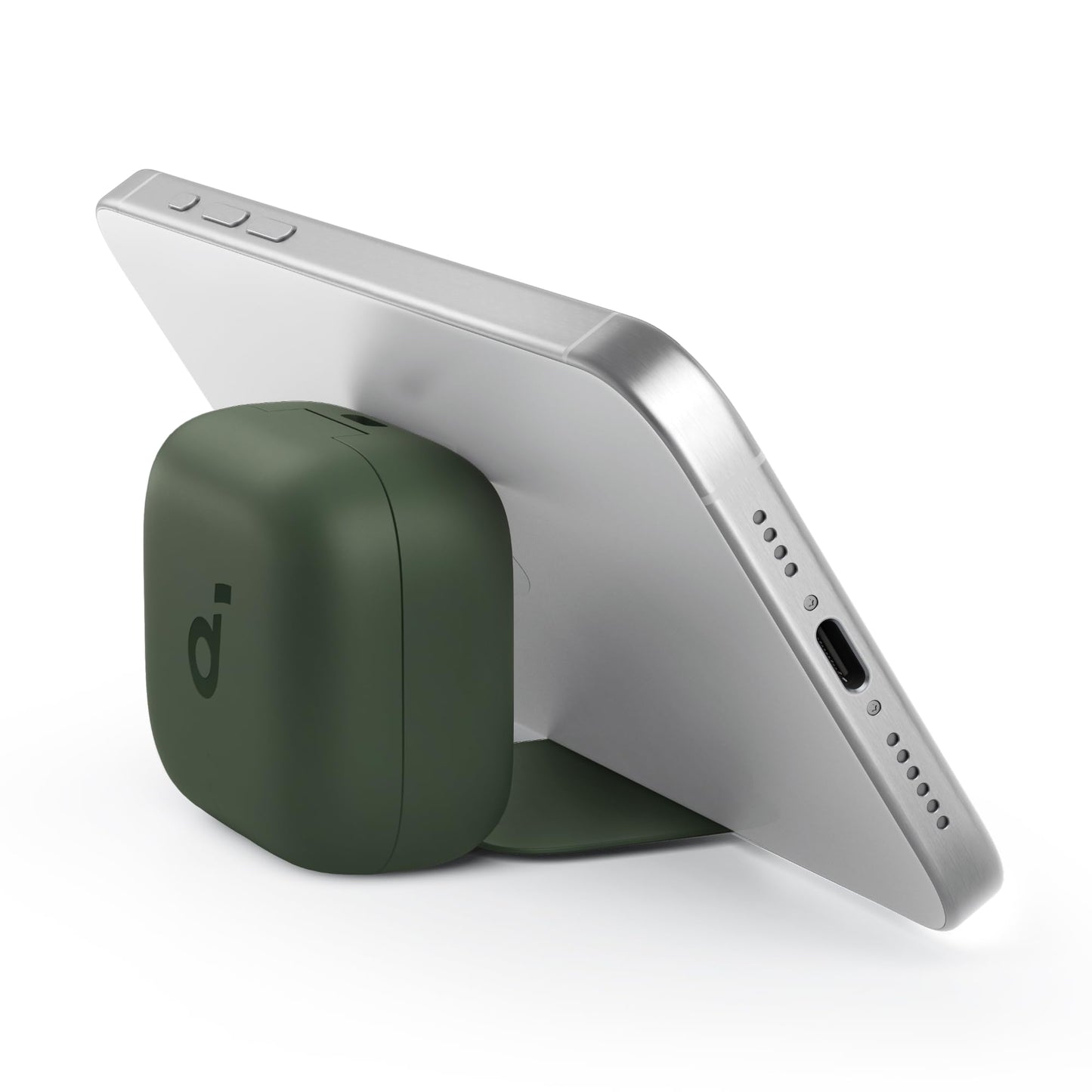 Soundcore P30i by Anker Noise Cancelling Earbuds, Strong and Smart Noise Cancelling, Powerful Bass, 45H Playtime, 2-in-1 Case and Phone Stand, IP54, Wireless Earbuds, Bluetooth 5.4 (Green)