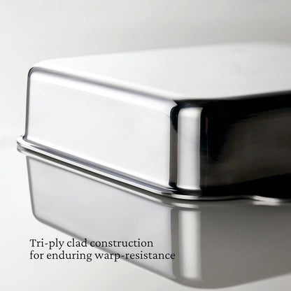 Hestan Provisions OvenBond - 8" x 8" Stainless Steel Square Baking Pan