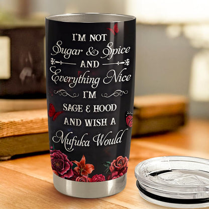SANDJEST Sugar Skull Tumbler 20oz Stainless Steel Insulated Coffee Travel Mug Cup for Women Girls Gifts for Birthday Christmas Halloween