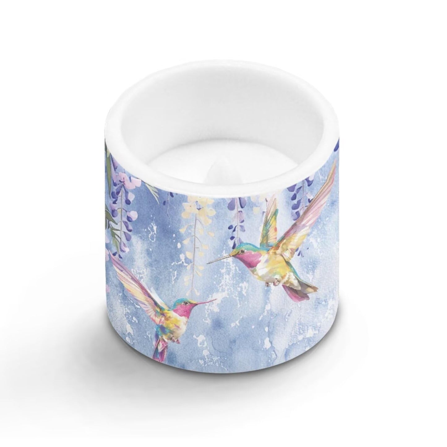Cozeyat Hummingbird LED Candles Set of 4 Battery Powered Flameless with Remote Timer Flickering Flame Waterproof for Home Patio Garden Decor