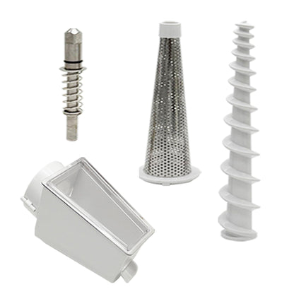 Replacement 3in1 Fruit & Vegetable Strainer Attachment Set - Includes Food Grinder Attachment and KN12AP Citrus Juicer Attachment Pack Juicer Attachment,Compatible with All KitchenAid Stand Mixers