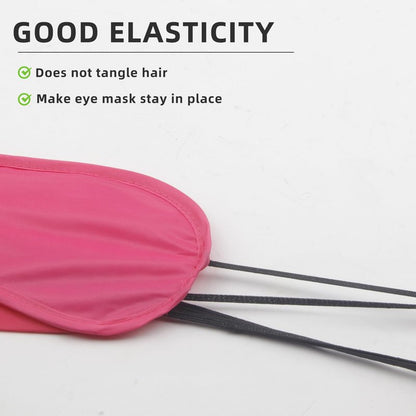 12pcs Eye Mask Sleep Masks Blindfolds Multicolor Sleeping Mask Blindfold Eye Cover Team Building Games Party with Nose Pad and Adjustable Strap for Women Men Kids