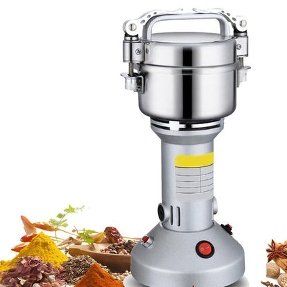 Grain Grinder Mill 250g Electric Stainless Steel Grain Grinder 1480W High-speed Spice Herb Grinder for Corn,Flour,Wheat,Pepper and Coffee Bean