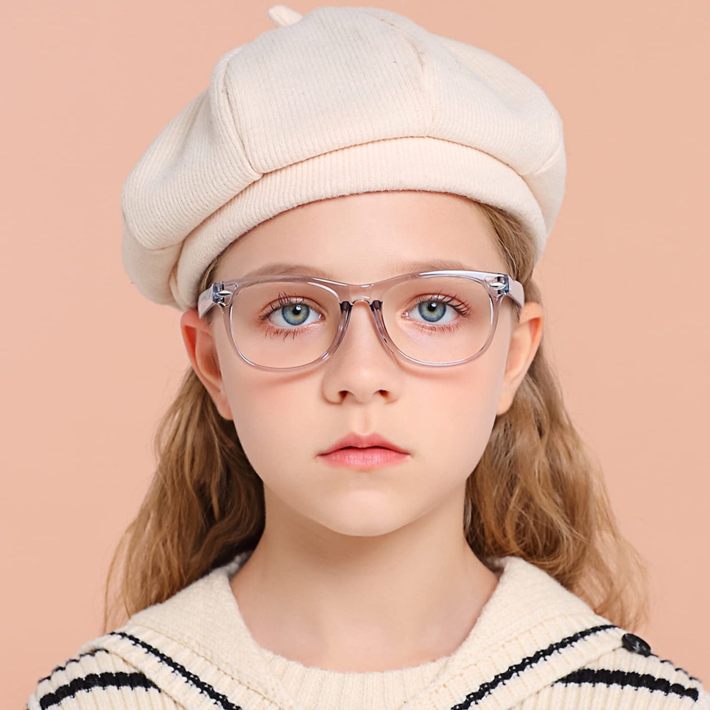 FANNYGO 3 Pack kids Blue Light Blocking Glasses For Girls And Boys Computer Blue Light Blocking Glasses For Age 3-9 (Black + Dark blue + Light blue)