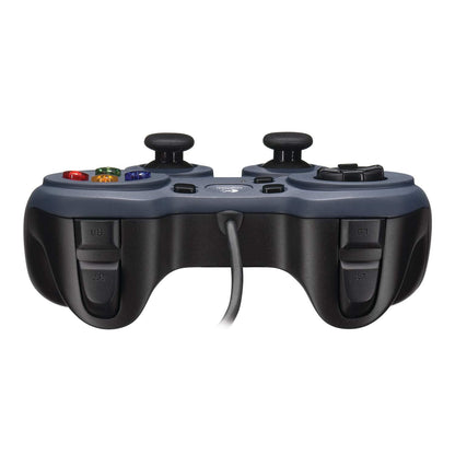 Logitech G F310 Wired Gamepad Controller Console Like Layout 4 Switch D-Pad PC - Blue/Black