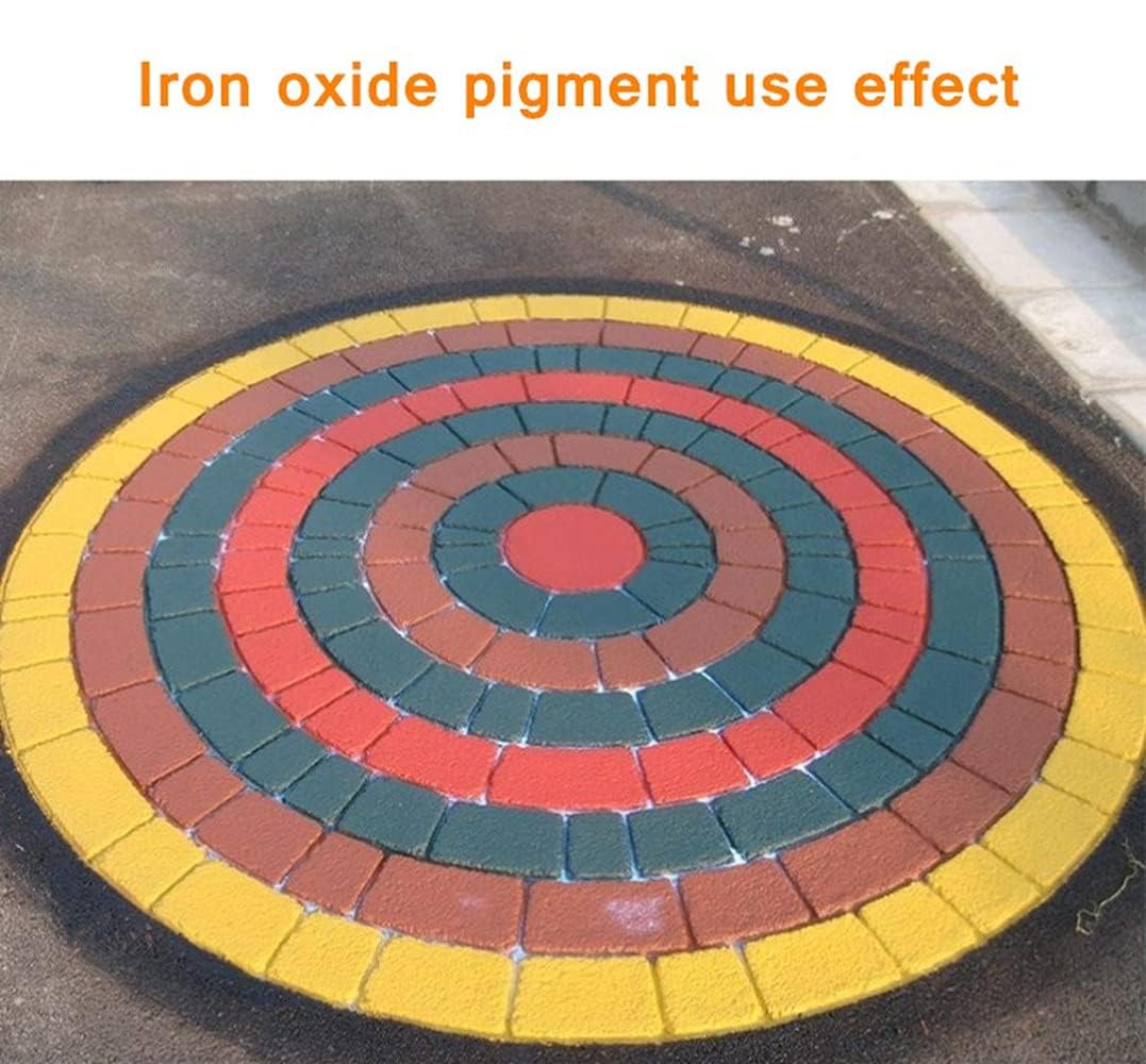 GOODTAKE 10 Pounds Bulk Concrete Pigment, Brown Iron Oxide Pigment Powder, Concrete Cement Dye Color Powder for Pastel Tile Paint Cement Mortar Grout (Brown, 10 Pounds)