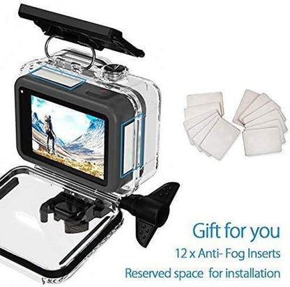 FitStill 148FT/45M Waterproof Housing for Go Pro Hero 2018/7/6/5 Black,Protective Underwater Dive Case Shell with Bracket for Go Pro Hero7 Hero6 Hero5 Black Action Camera Accessories