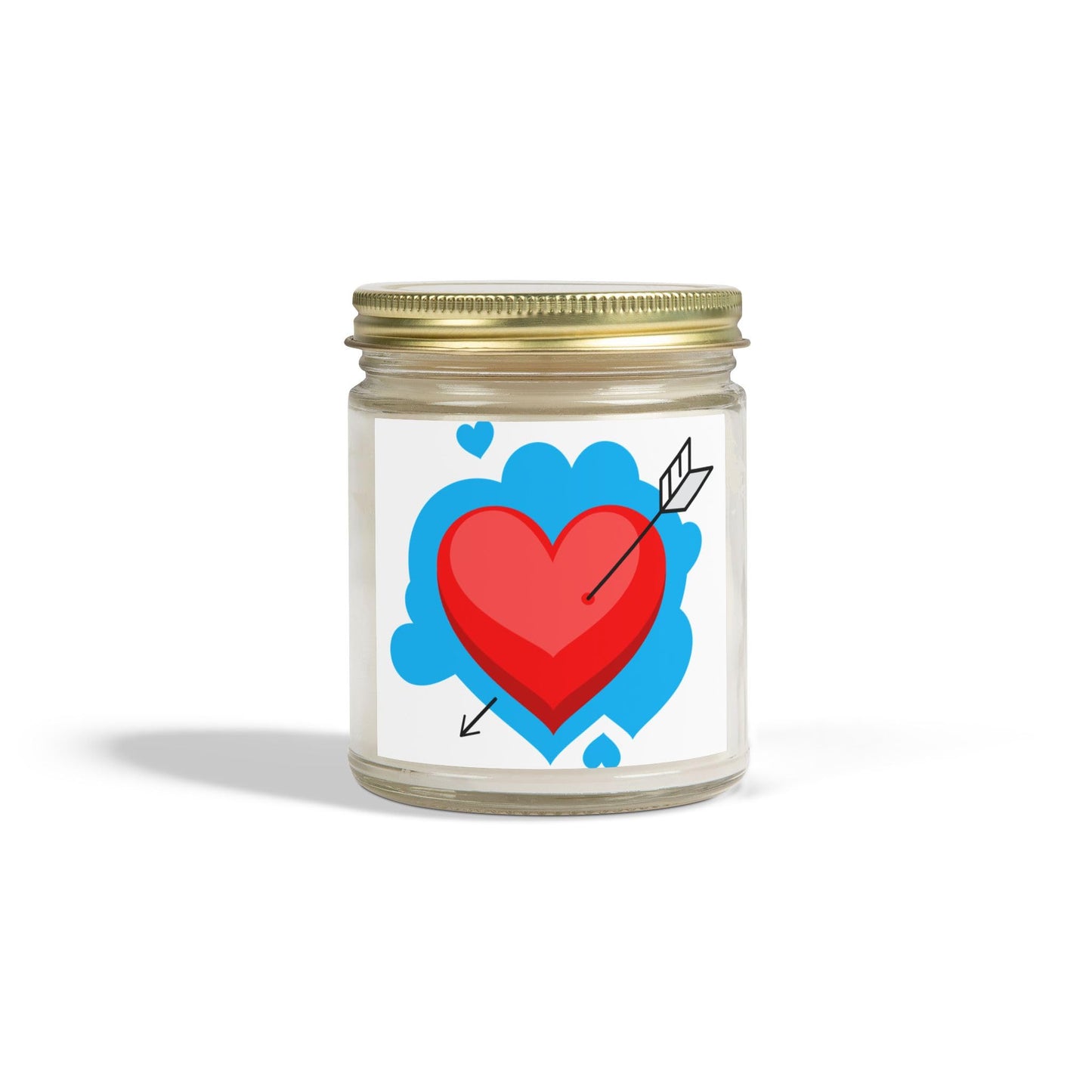 xzdesign Create Your Own Custom Candle Personalized Candles Coconut Apricot Wax Scented 4oz 9oz 9 scents Gold lid & Amber Clear Bottle