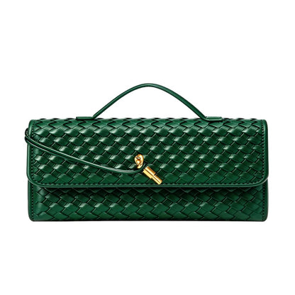 BaiYouDa Evening Clutch Purse for Women Casual Fashion Satchel Shoulder Handbag Vegan Leather Crossbody Bags Dark Green
