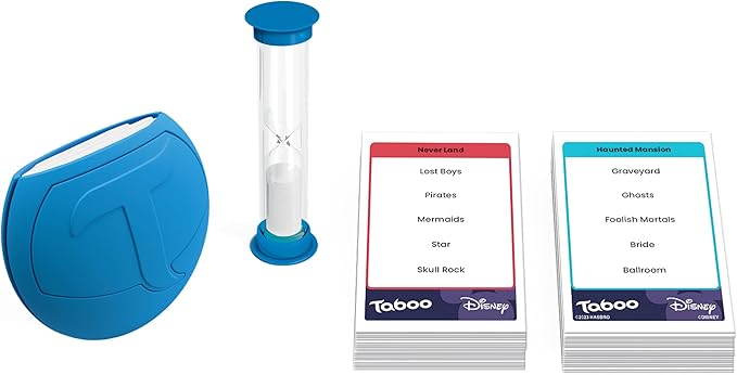 Taboo: Disney Edition Party Board Game | Themed Family Guess Word Game | Officially Licensed Merchandise | Game for 2 Players or More | Perfect for Disney Fans | Ages 10 and Up
