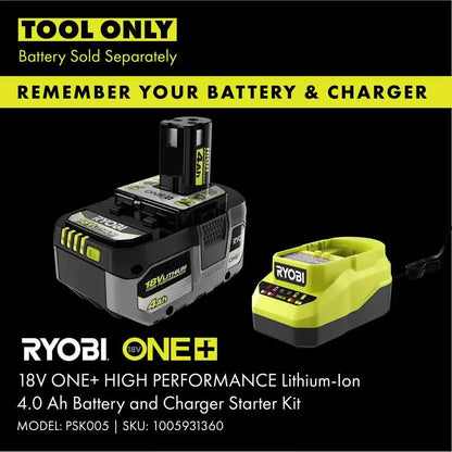 ONE+ 18V Cordless Grass Shear and Shrubber Trimmer (Tool Only)