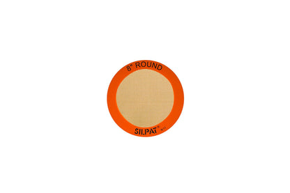 Silpat The Original Round Cake Liner Non-Stick Silicone Baking Mat, 8", AH197-01
