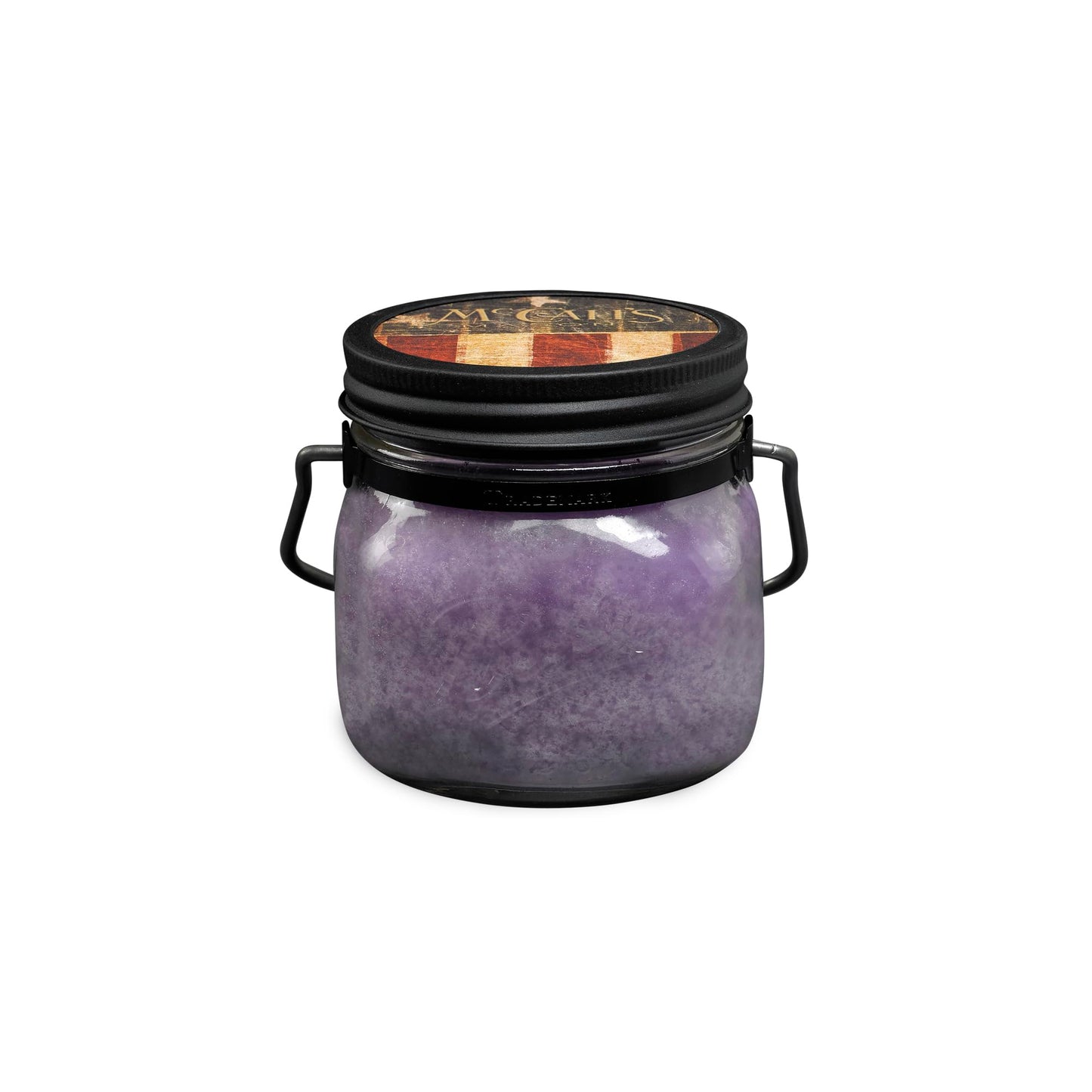 McCall’s Candles | Make A Wish | 16 oz Two-Wick Scented Candle | USA-Poured | Vintage Mason Jar with Carrying Handle | Sparkling Citrus, Vanilla & Berry Floral Fragrance