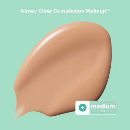 Almay Clear Complexion Acne & Blemish Spot Treatment Concealer Makeup with Salicylic Acid- for Sensitive Skin, 200 Light/Medium, 0.3 fl oz.