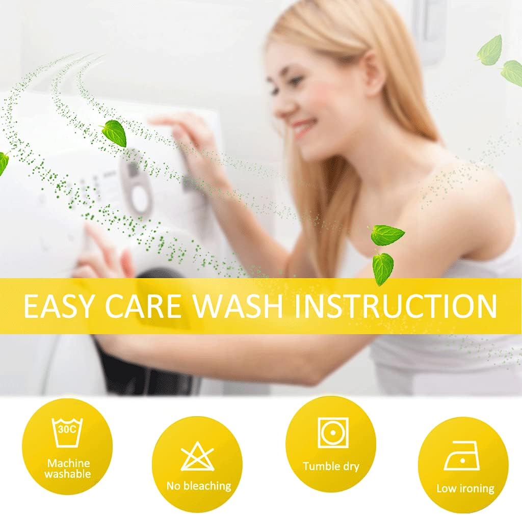NICETOWN Blackout Curtain Panels - Thermal Insulated Grommet Top Drapes | Greyish White, 34"x36" (2 Panels)