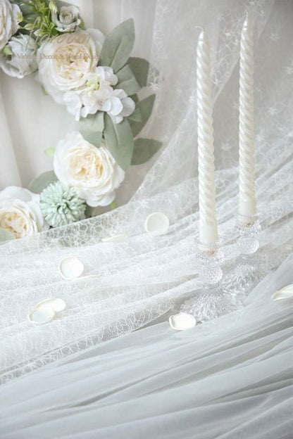 Floroom 300 Pcs Ivory Faux Silk Rose Petals - Perfect for Weddings, Table Centerpieces & Romantic Decor