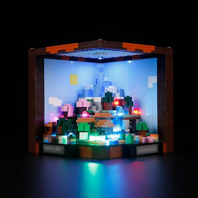YEABRICKS LED Light for 21265 The Crafting Table Building Blocks Model (Building Set NOT Included)